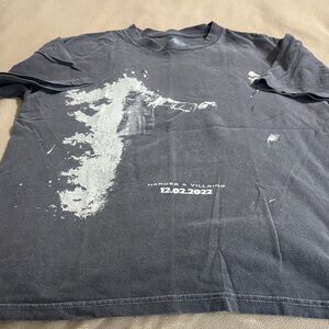 Men's Graphic T-Shirt - Gray Heroes & Villains Metro Boomin